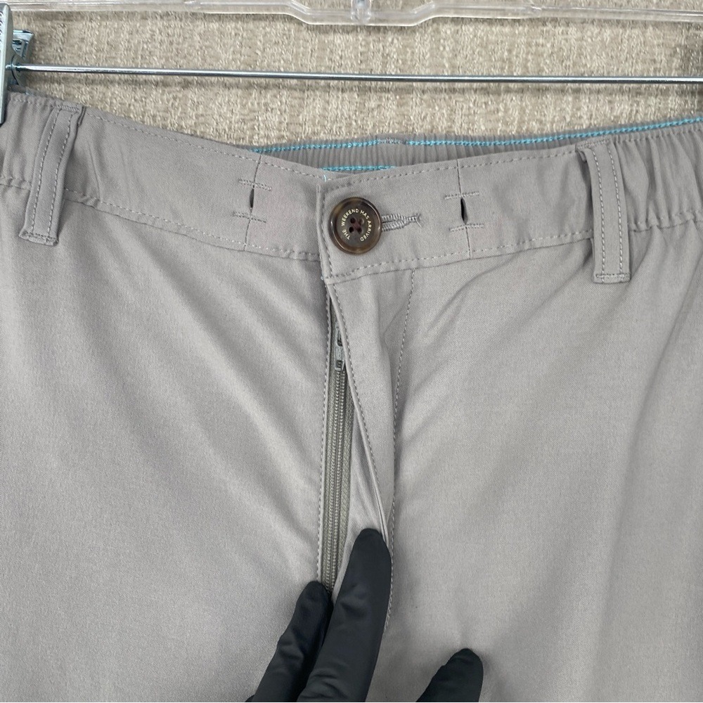 Chubbies Pants Mens XL Grey Everywear Performance Chino Stretch Elastic Waist - Picture 5 of 16